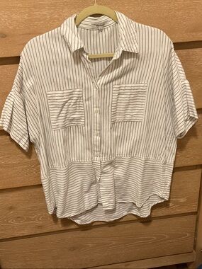Madewell Flannel Cotton Courier Shirt Small